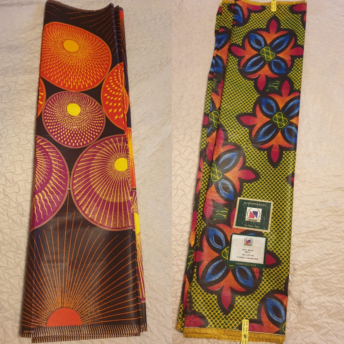 ORIGINAL AFRICAN WAX PRINT FABRIC - HOW TO TELL THE DIFFERENCE