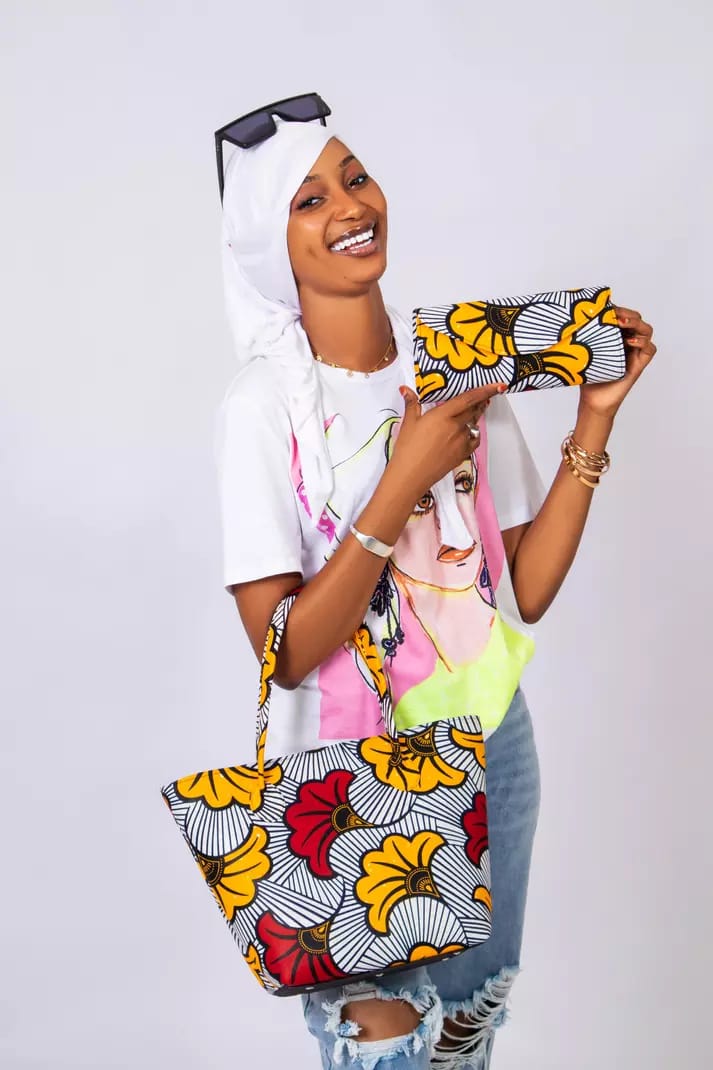 Zanzi ankara bag with purse